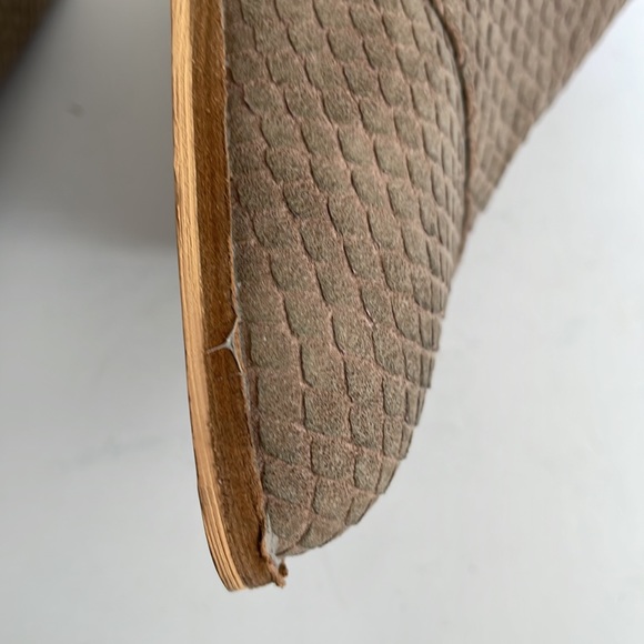 Catherine Malandrino beige open side flat shoes size 8 - Picture 6 of 9